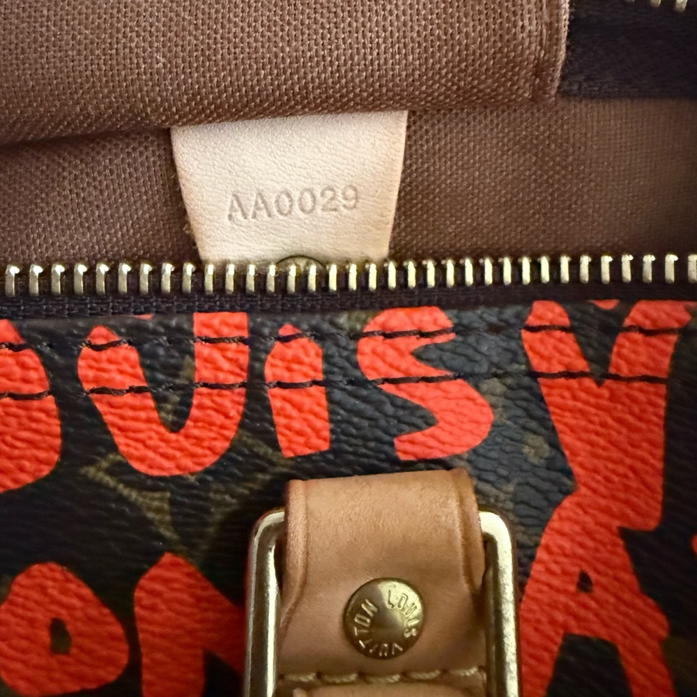 SOLD 💵Louis Vuitton Steven Sprouse Graffiti Orange Speedy 30 - Picture 14 of 14